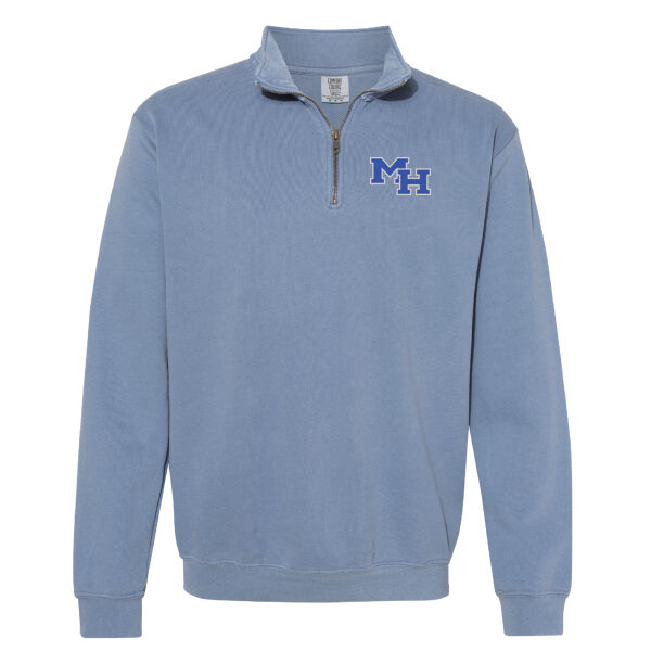 MH - Garment-Dyed Quarter Zip Sweatshirt Thumbnail