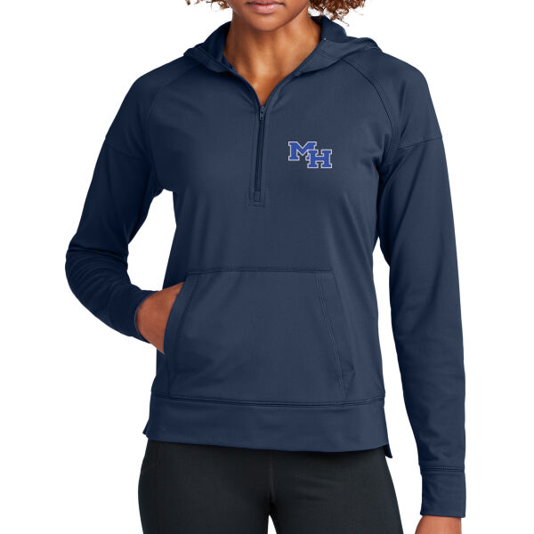 MH - Women's Sport Wick ® Stretch 1/2 Zip Hoodie Thumbnail
