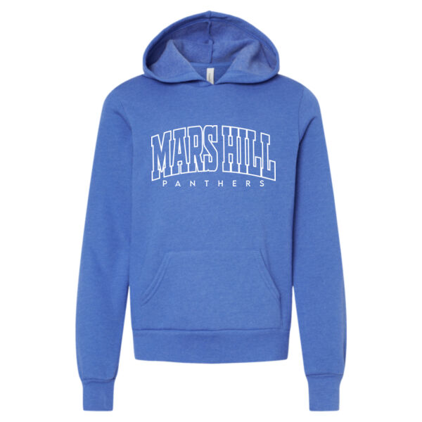 Arched Mars Hill  - Youth Sponge Fleece Hoodie Thumbnail