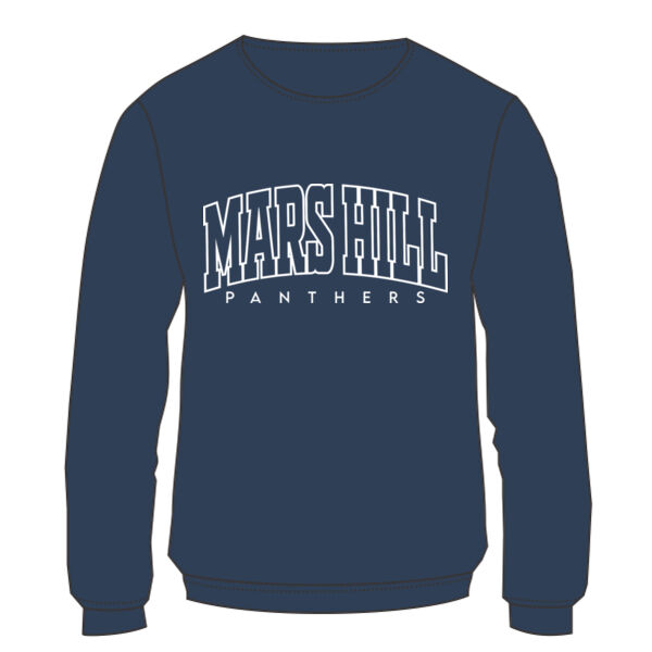 Arched Mars Hill  - Toddler Sponge Fleece Raglan Sweatshirt Thumbnail