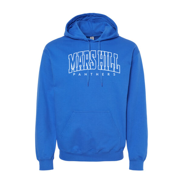 Arched Mars Hill  - Softstyle® Midweight Hooded Sweatshirt Thumbnail