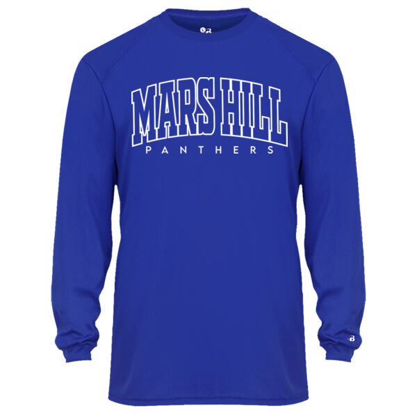 Arched Mars Hill  - B-Core Long Sleeve T-Shirt Thumbnail