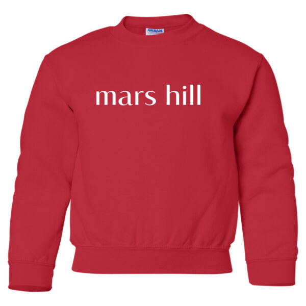 Seaside Mars Hill  - Heavy Blend Youth Crewneck Sweatshirt Thumbnail