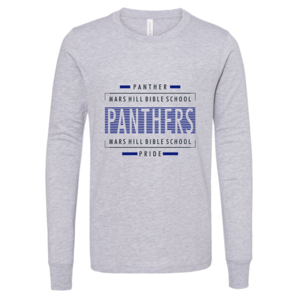 Panther Pride - Youth Heather CVC Long Sleeve Tee Thumbnail