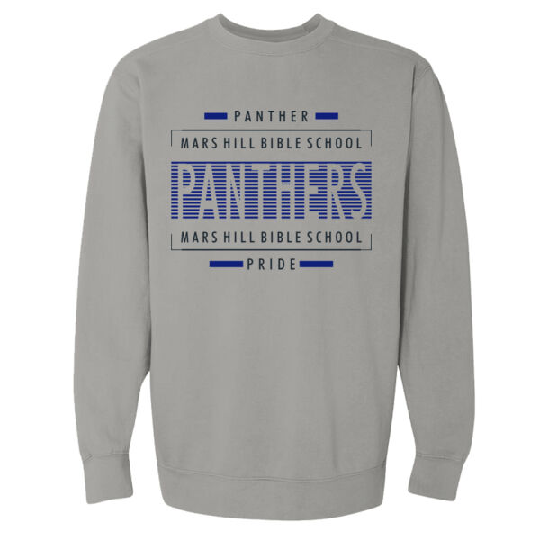 Panther Pride - Garment Dyed Ringspun Crewneck Sweatshirt Thumbnail