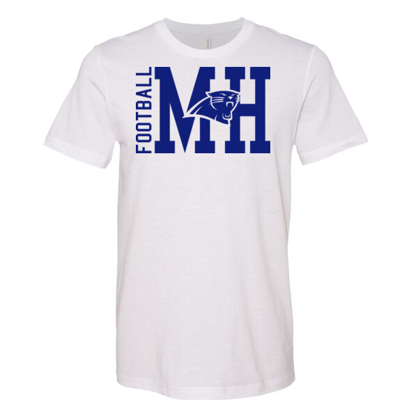 MH Football - Unisex CVC Jersey Tee Thumbnail