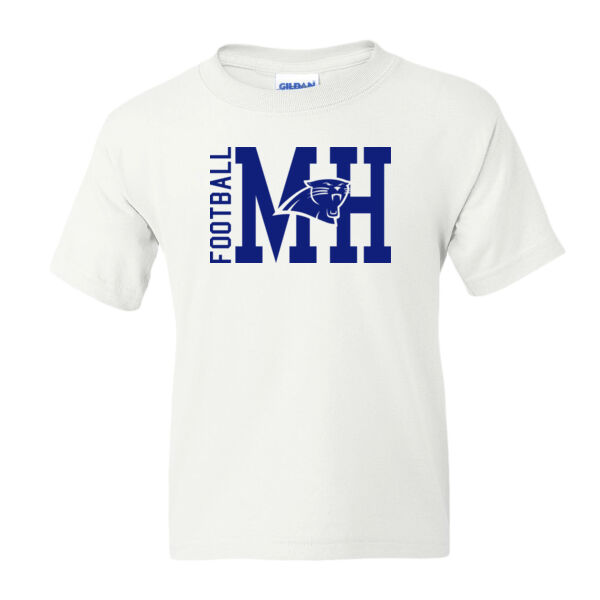 MH Football - DryBlend Youth 50/50 T-Shirt Thumbnail