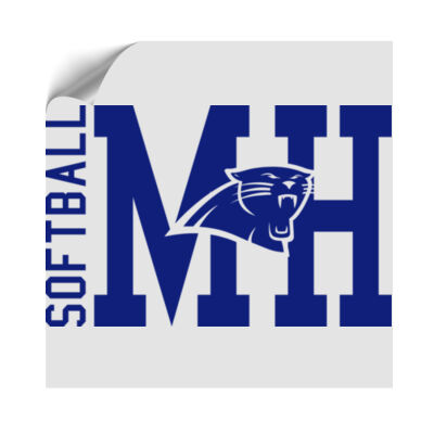 MH Softball - Handheld UV DTF Sticker -  Cup/Phone Size Thumbnail