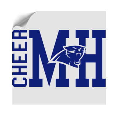 MH Cheer - Handheld UV DTF Sticker -  Cup/Phone Size Thumbnail