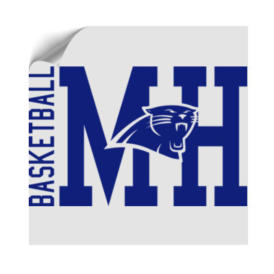 MH Basketball - Handheld UV DTF Sticker -  Cup/Phone Size Thumbnail